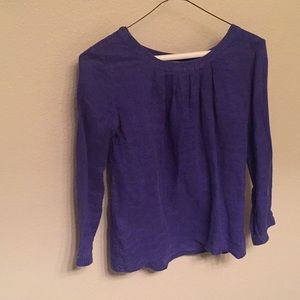 J crew purple blouse